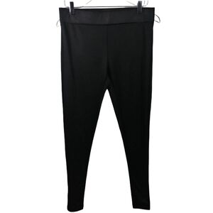 Black Shimmer Leggings Sz L